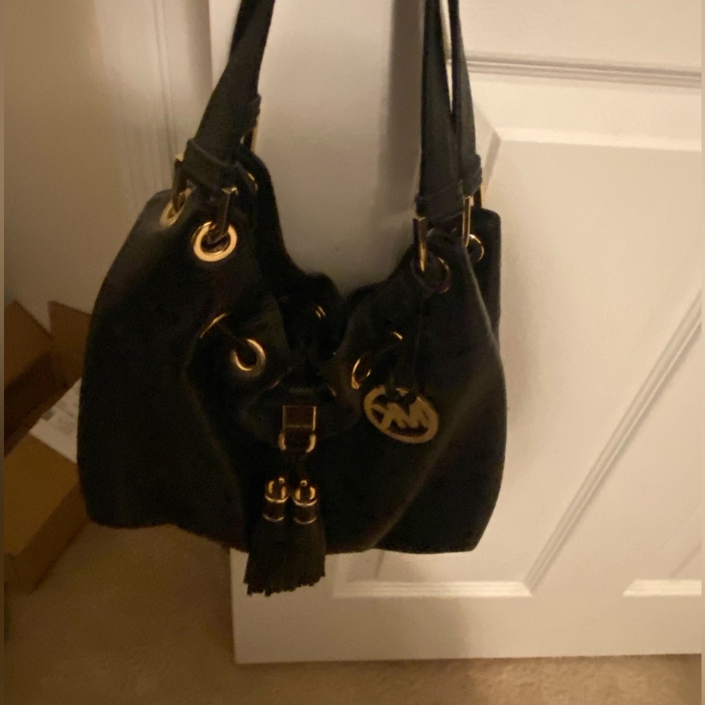 MK hobo bag with tassels-USED, good condition